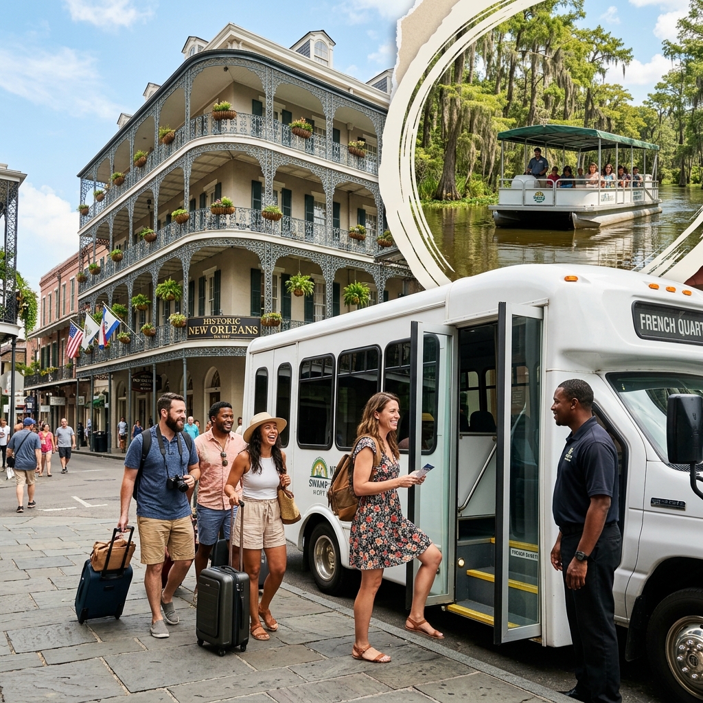 Swamp Tour With Transportation vs Self-Drive
